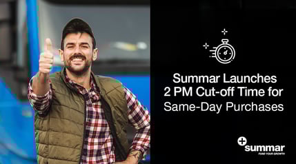 Summar-launches-cut-off-time-trucker-smiling